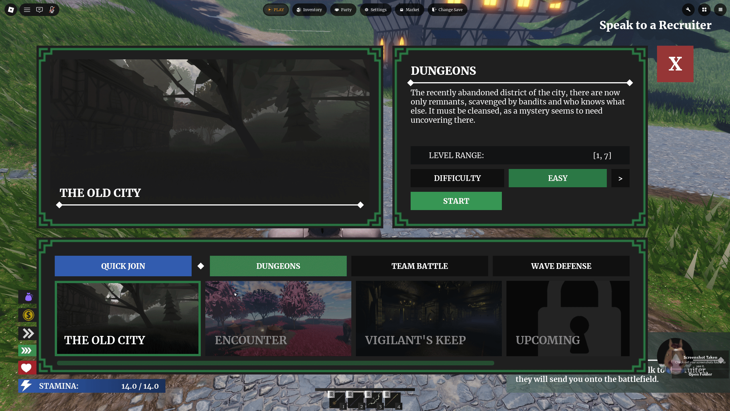 Mode selection